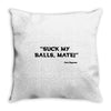 Suck my balls mate! (Magnussen) Throw Pillow