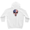 skull u.s.a. back Youth Hoodie