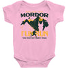 mordor fun run Baby Onesie