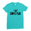 simple plan Ladies Fitted T-Shirt