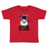 who loves miniatur schnauzer Toddler T-shirt