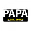 papa License Plate