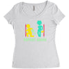 report abuse Women's Triblend Scoop T-shirt