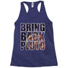 bring back pluto Racerback Tank