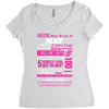 quens are born in may Women's Triblend Scoop T-shirt