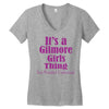 it's a gilmore girls thing Women's V-Neck T-Shirt