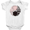 yin yan die Baby Onesie