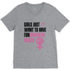 Girls Just Want to Have Fundamental Rights V-Neck Tee