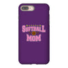 softball mom glitter iPhone 8 Plus