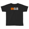 unsub criminal minds us crime tv series unknown subject unisex Toddler T-shirt