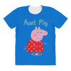peppa pig aunt pig All Over Women's T-shirt
