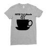 coffee snob Ladies Fitted T-Shirt