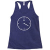 420 clock face stoner humour weed cannabis pot four twenty Racerback Tank