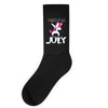 july born unicorns Socks