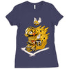 wario Ladies Fitted T-Shirt
