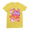 donut ghost baking Ladies Fitted T-Shirt