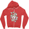 octobunny attax Zipper Hoodie