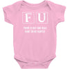 F U Cards Baby Onesie
