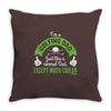 golfing dad much cooler Throw Pillow