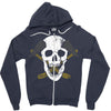 skull axe Zipper Hoodie
