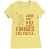 kill people funny Ladies Fitted T-Shirt