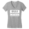 rule maker Women's V-Neck T-Shirt