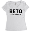 Beto For Senate With Stars Women's Triblend Scoop T-shirt