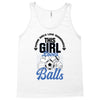 Some Girls Love Diamonds This Girl Loves Balls Tank Top