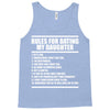 rules for dating my daughter Tank Top