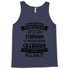 Super Cool Stepmom Of A Freaking Awesome Grandson Tank Top
