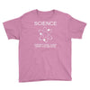 science doesn't care what you believe funny Youth Tee