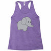elephant cute Racerback Tank