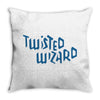 39. twisted wizard 019 Throw Pillow