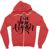 we shine together Zipper Hoodie