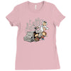 scientific paradox goes boink Ladies Fitted T-Shirt