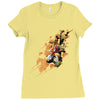 masters attack! Ladies Fitted T-Shirt