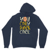 you only punch once Hoodie