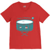 pounding away V-Neck Tee