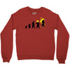 goku evolution (black) Crewneck Sweatshirt