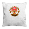 one piece tony tony chopper Throw Pillow