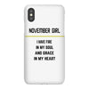 November Girl iPhoneX