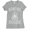 bonfire hoodie Ladies Fitted T-Shirt