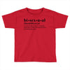 Bisexual Dictionary Toddler T-shirt