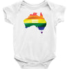 Australia Lgbt Baby Bodysuit