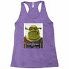 shrek mug shot funny Racerback Tank