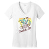 toadally rad Women's V-Neck T-Shirt