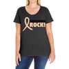 Survivor Rock Ladies Curvy T-Shirt