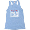 gangster rap made me do it Racerback Tank