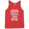 Super Cool Papaw Of A Freaking Awesome Son Tank Top
