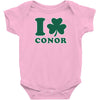 I Love Conor Baby Onesie
